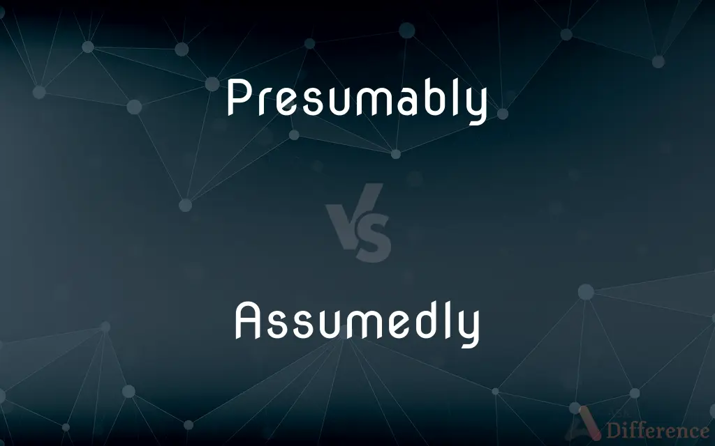 Presumably vs. Assumedly — What's the Difference?