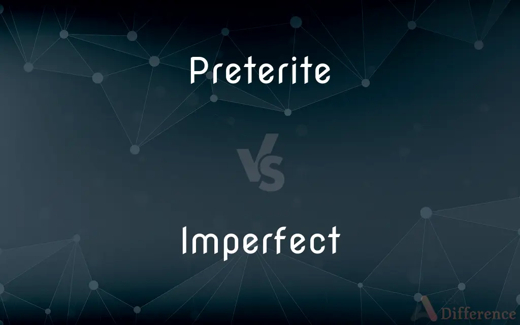 Preterite vs. Imperfect — What's the Difference?