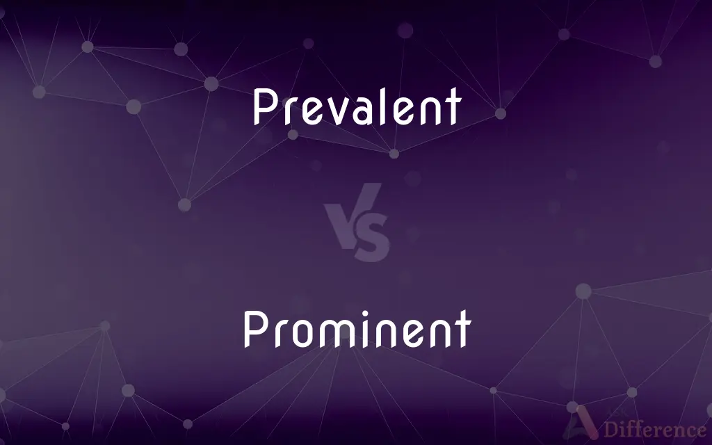 Prevalent vs. Prominent — What's the Difference?