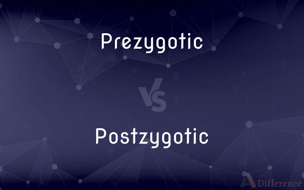 Prezygotic vs. Postzygotic — What's the Difference?