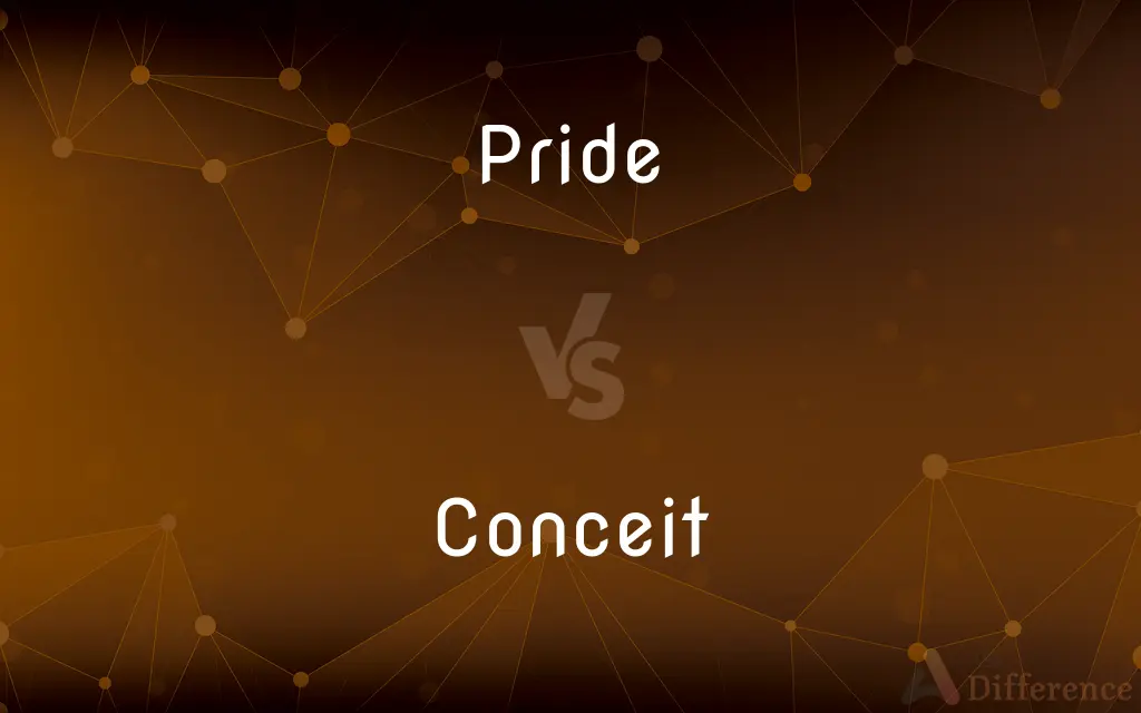 Pride vs. Conceit — What's the Difference?