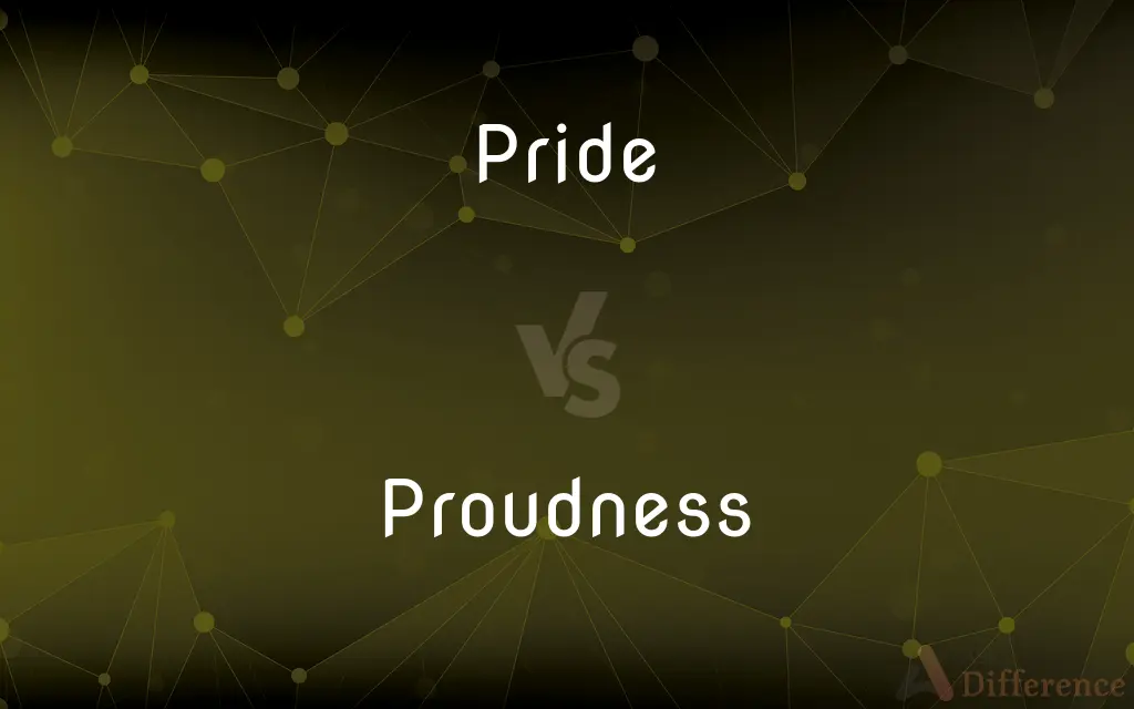Pride vs. Proudness — What's the Difference?