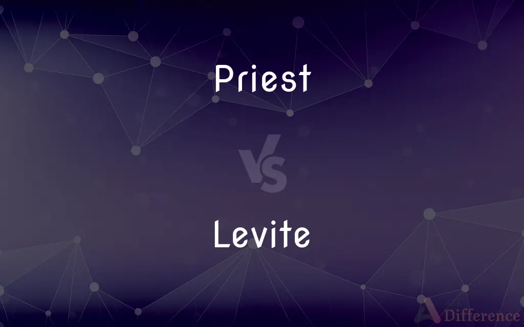 Priest vs. Levite — What's the Difference?