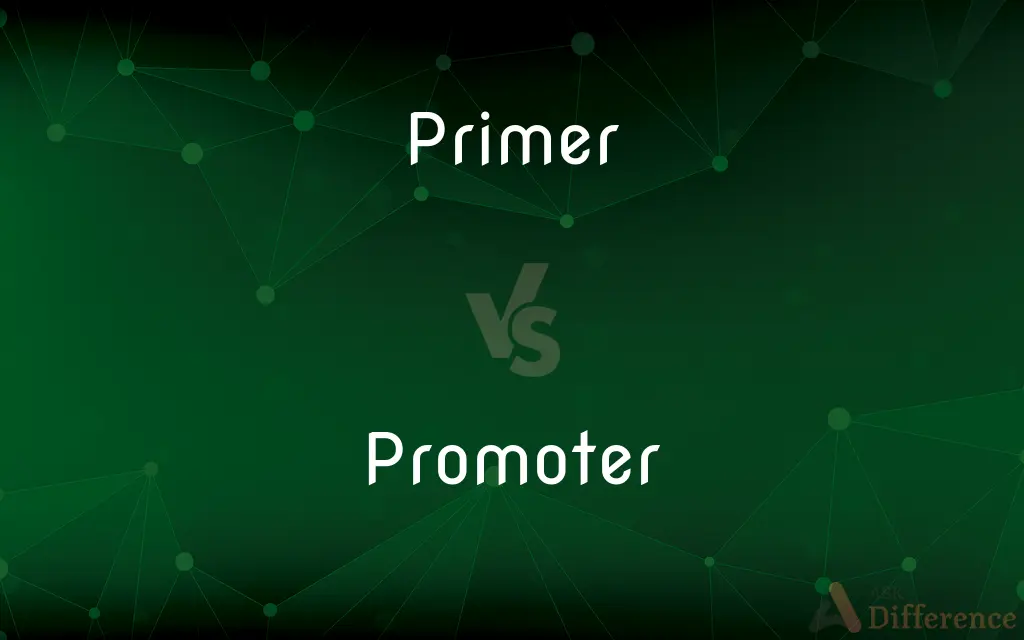 Primer vs. Promoter — What's the Difference?