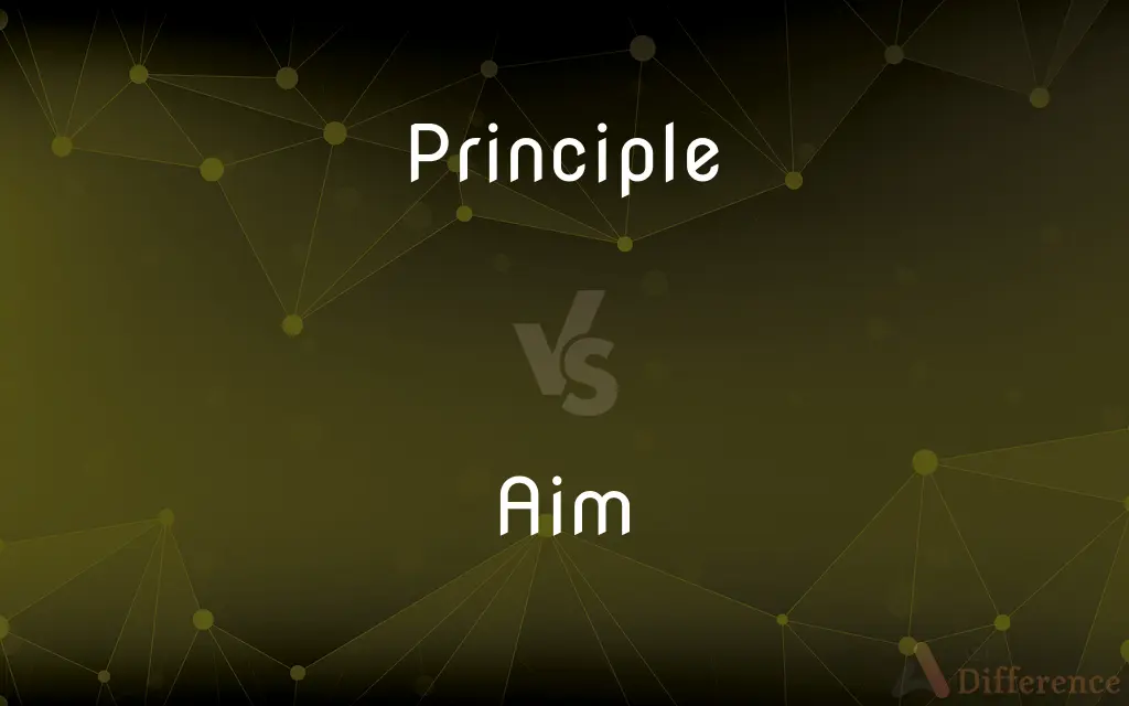 Principle vs. Aim — What's the Difference?