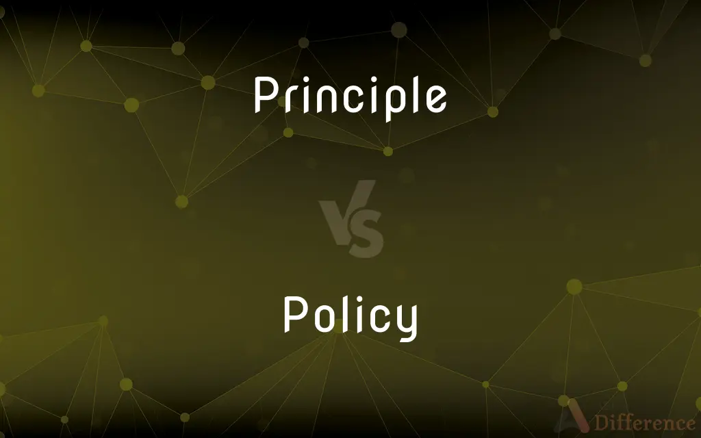 Principle vs. Policy — What's the Difference?
