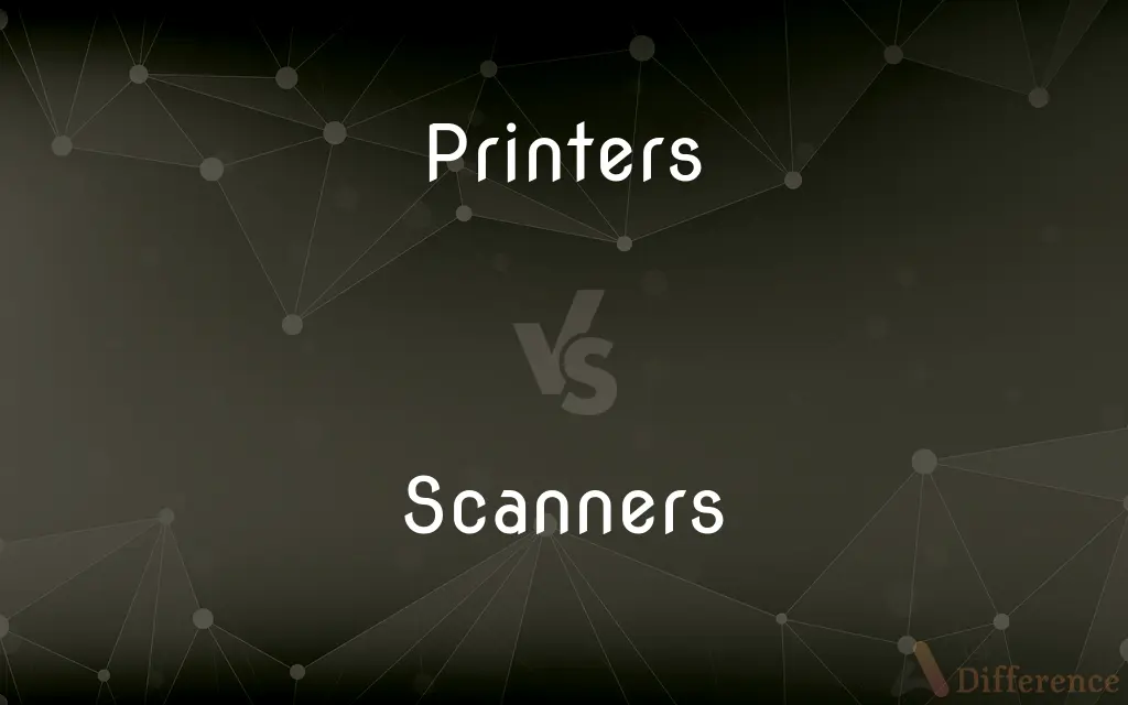 Printers vs. Scanners — What's the Difference?