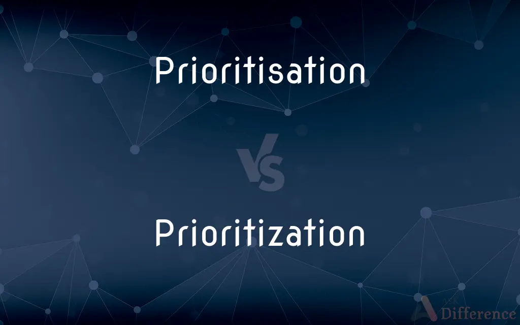 Prioritisation vs. Prioritization — What's the Difference?