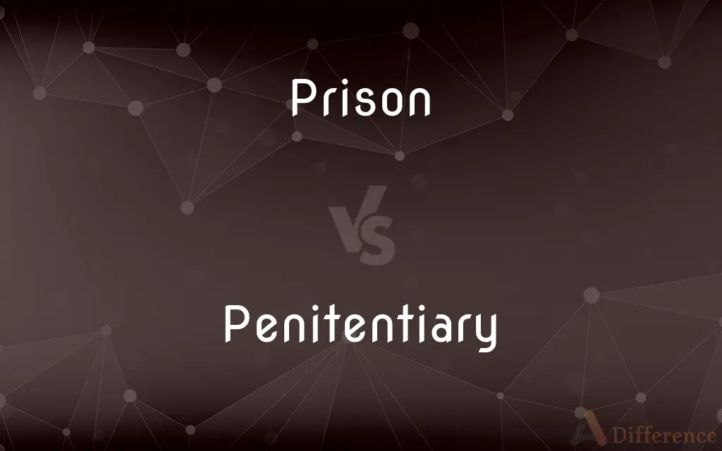 Prison vs. Penitentiary — What's the Difference?