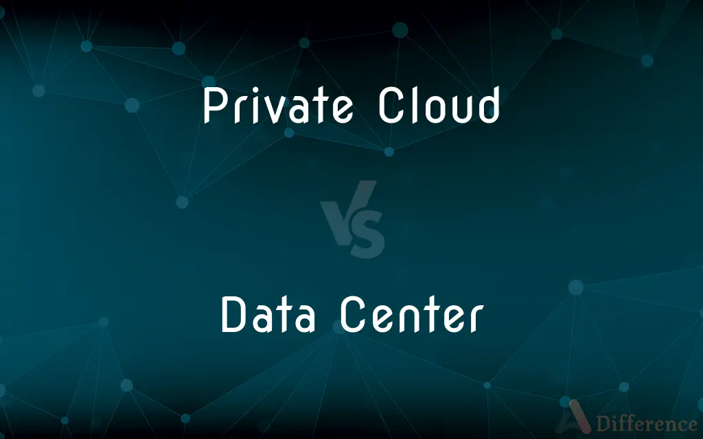 Private Cloud vs. Data Center — What's the Difference?