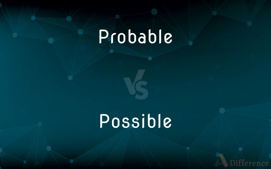 Probable Vs Possible — Whats The Difference