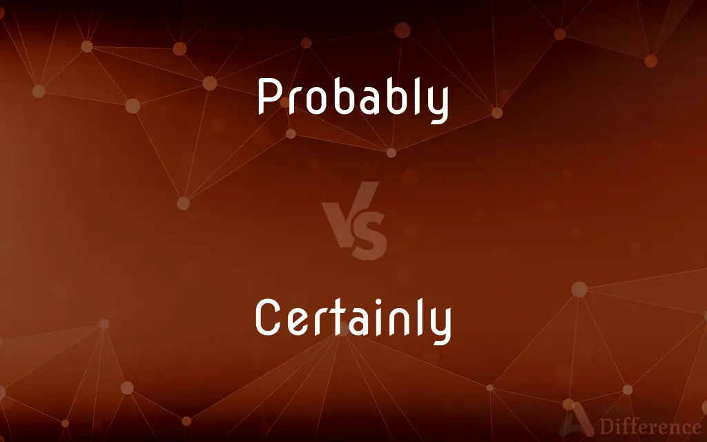 Probably vs. Certainly — What's the Difference?