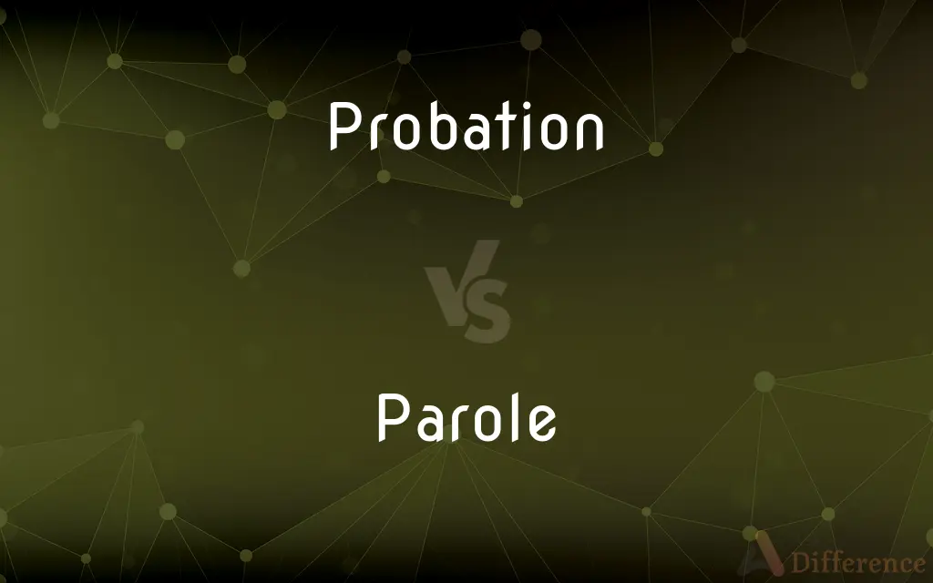 Probation vs. Parole — What's the Difference?