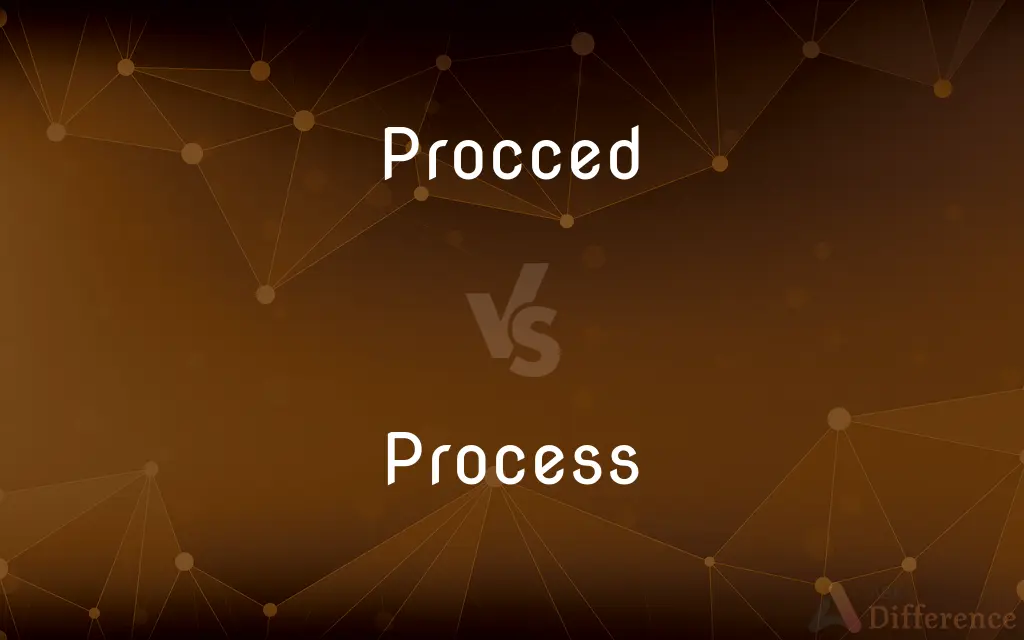 Procced vs. Process — Which is Correct Spelling?