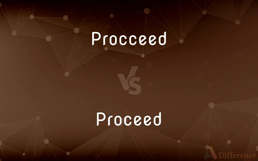 Procceed vs. Proceed — Which is Correct Spelling?