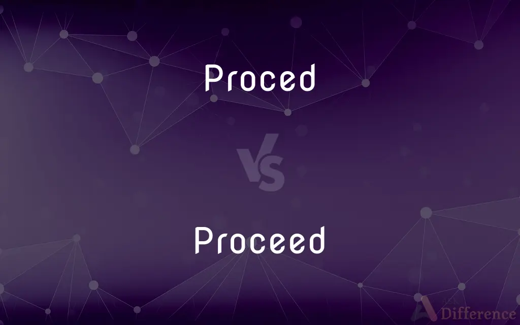 Proced vs. Proceed — Which is Correct Spelling?