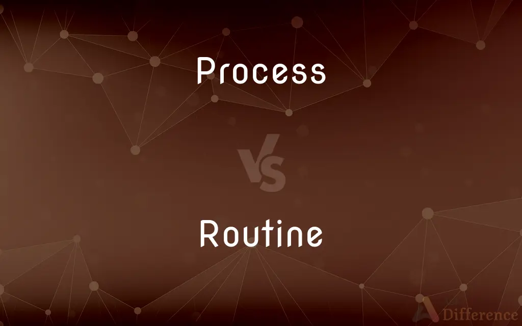 Process vs. Routine — What's the Difference?