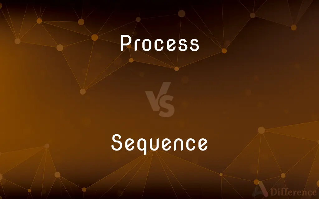 Process vs. Sequence — What's the Difference?
