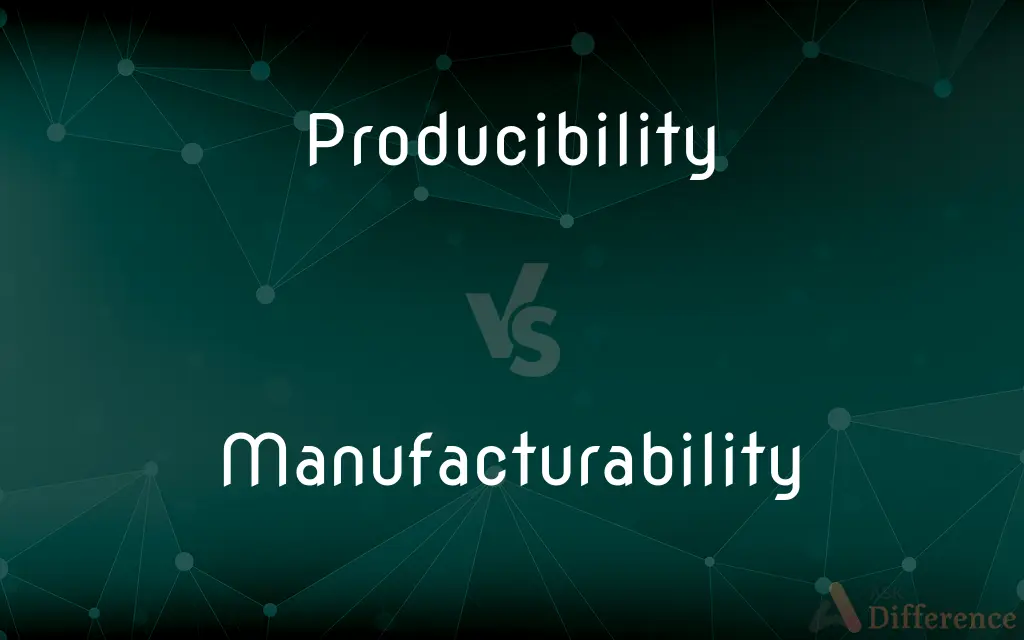 Producibility vs. Manufacturability — What's the Difference?