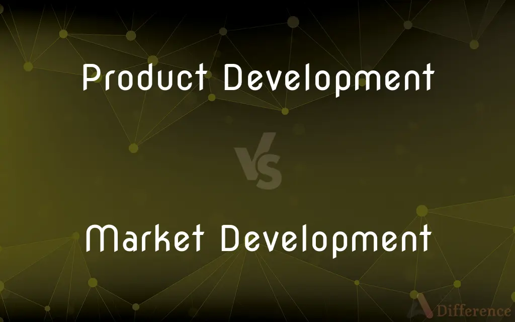 Product Development vs. Market Development — What's the Difference?