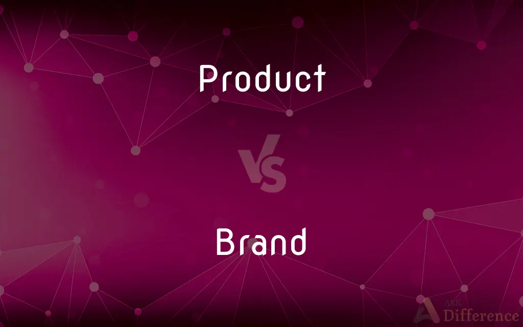 Product vs. Brand — What's the Difference?