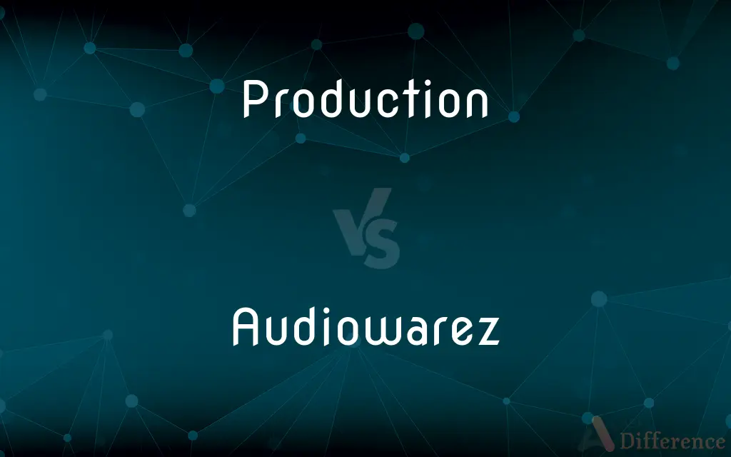 Production vs. Audiowarez — What's the Difference?