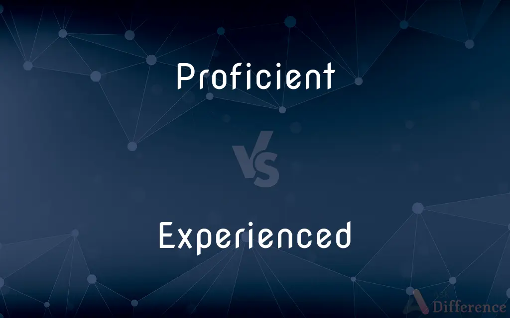 Proficient vs. Experienced — What's the Difference?