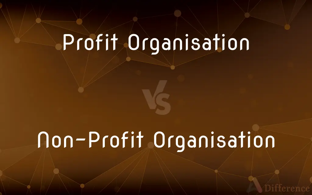 Profit Organisation vs. Non-Profit Organisation — What's the Difference?