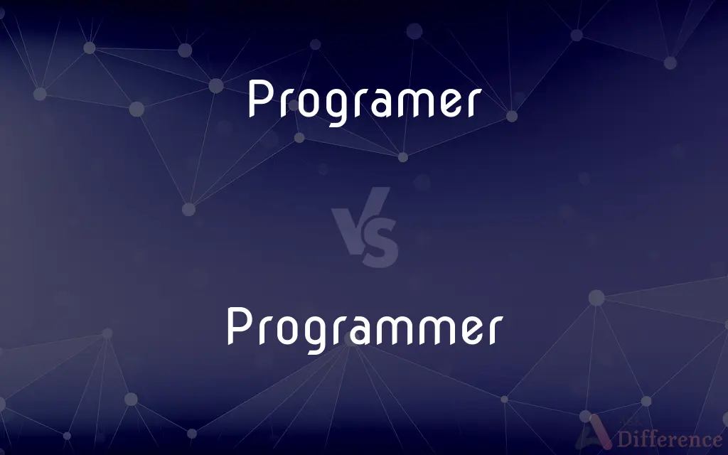 Programer vs. Programmer — Which is Correct Spelling?