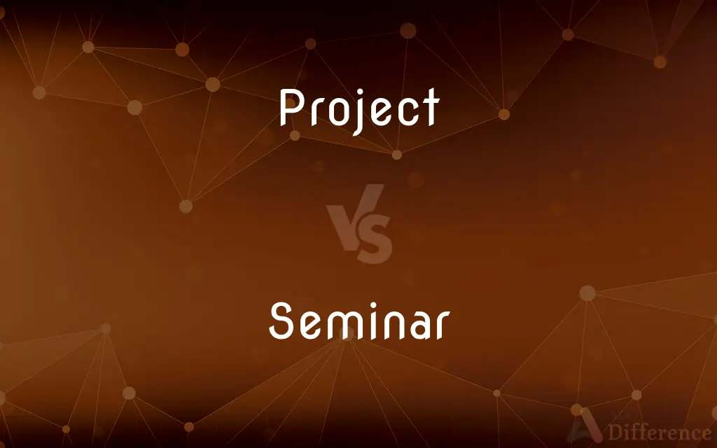 Project vs. Seminar — What's the Difference?