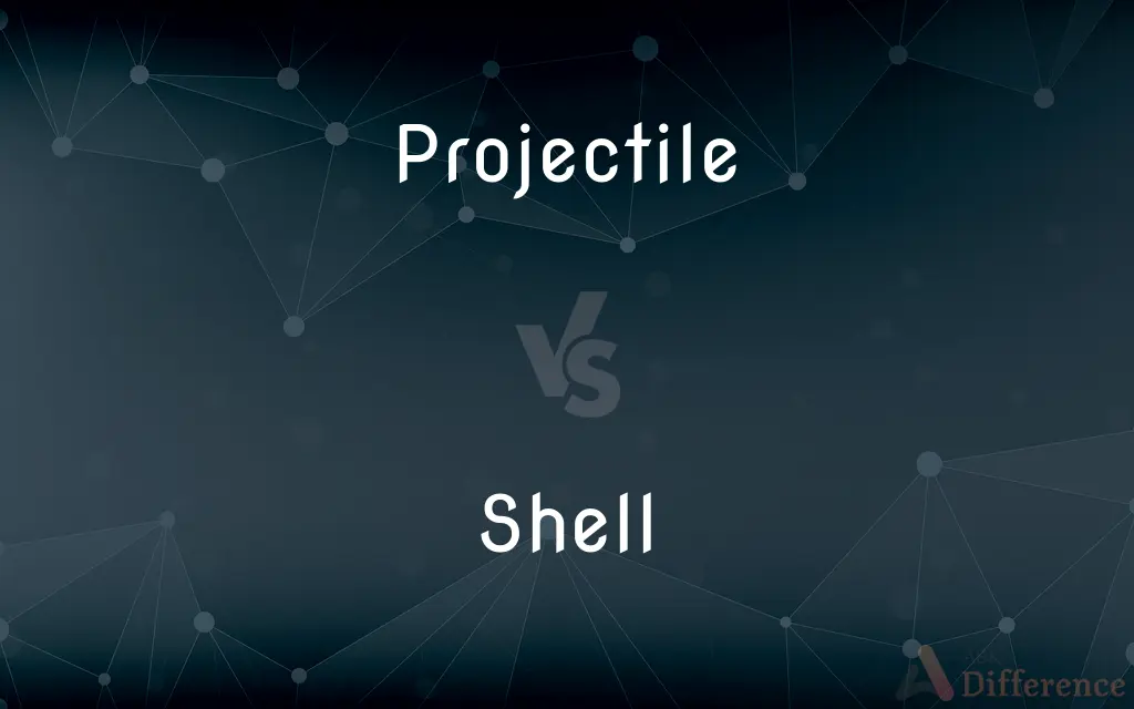 Projectile vs. Shell — What's the Difference?