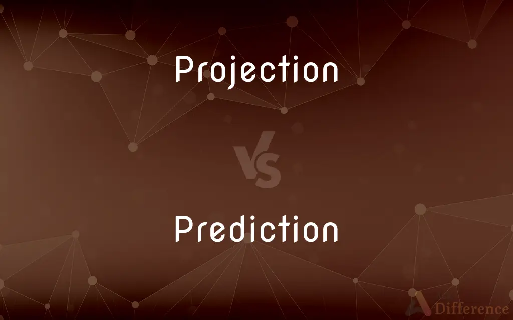 Projection vs. Prediction — What's the Difference?