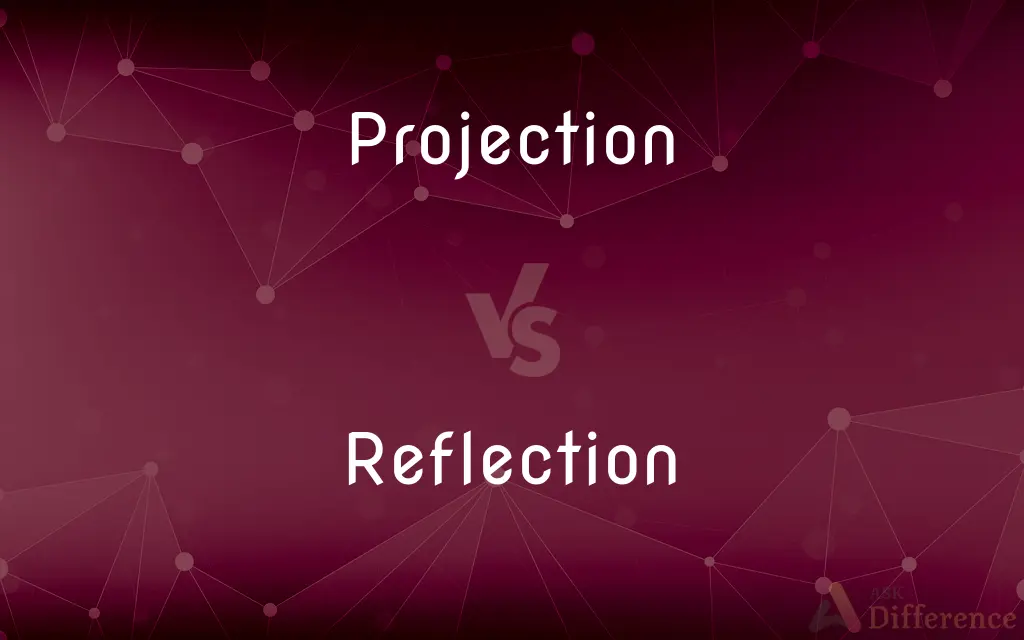 Projection vs. Reflection — What's the Difference?
