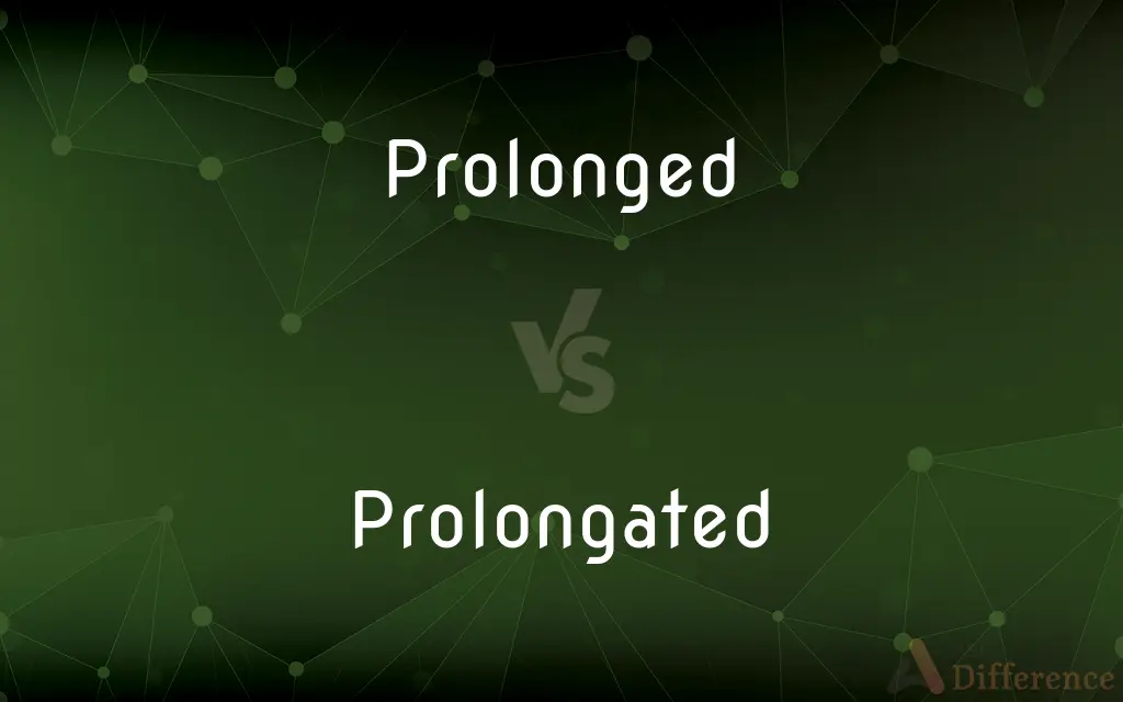 Prolonged vs. Prolongated — What's the Difference?
