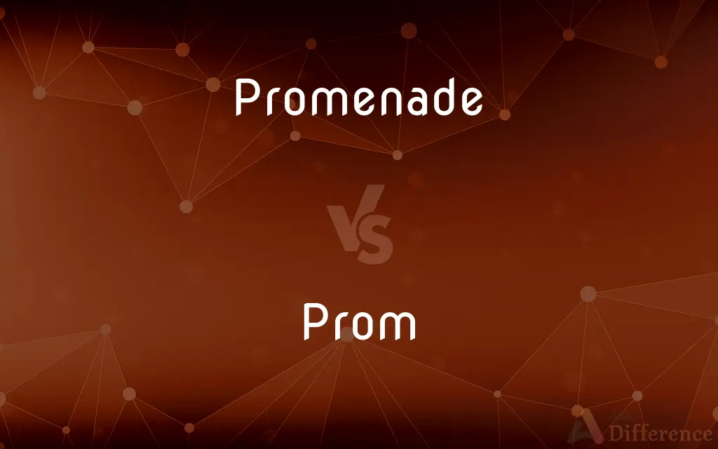 Promenade vs. Prom — What's the Difference?