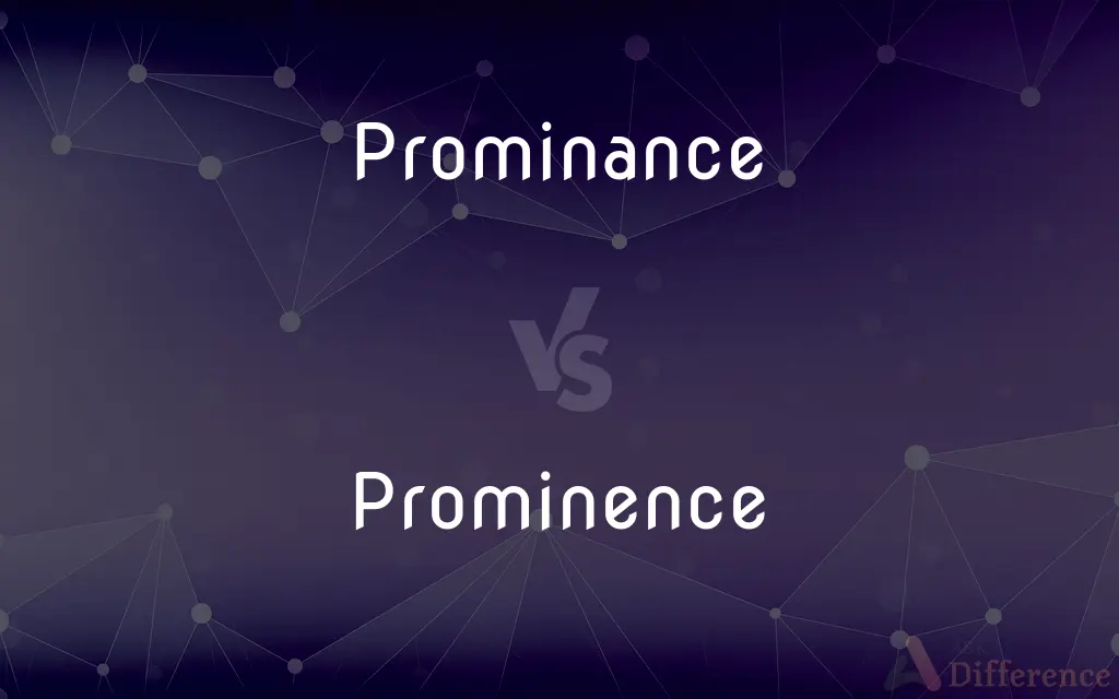 Prominance vs. Prominence — Which is Correct Spelling?
