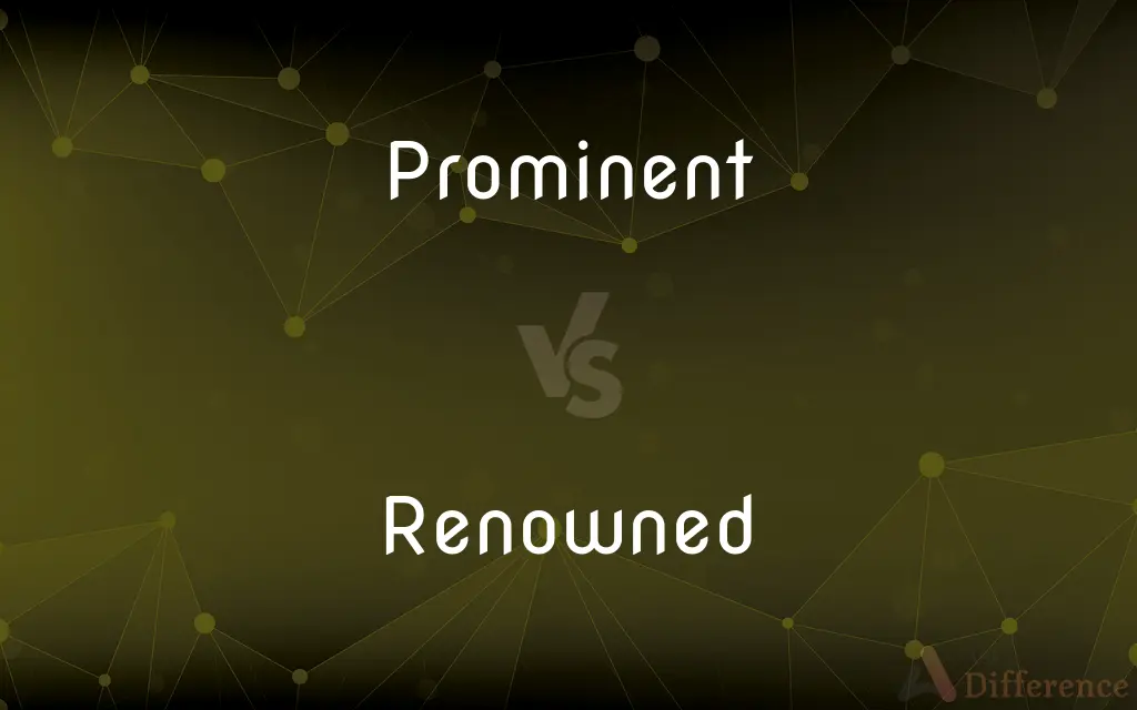 Prominent vs. Renowned — What's the Difference?