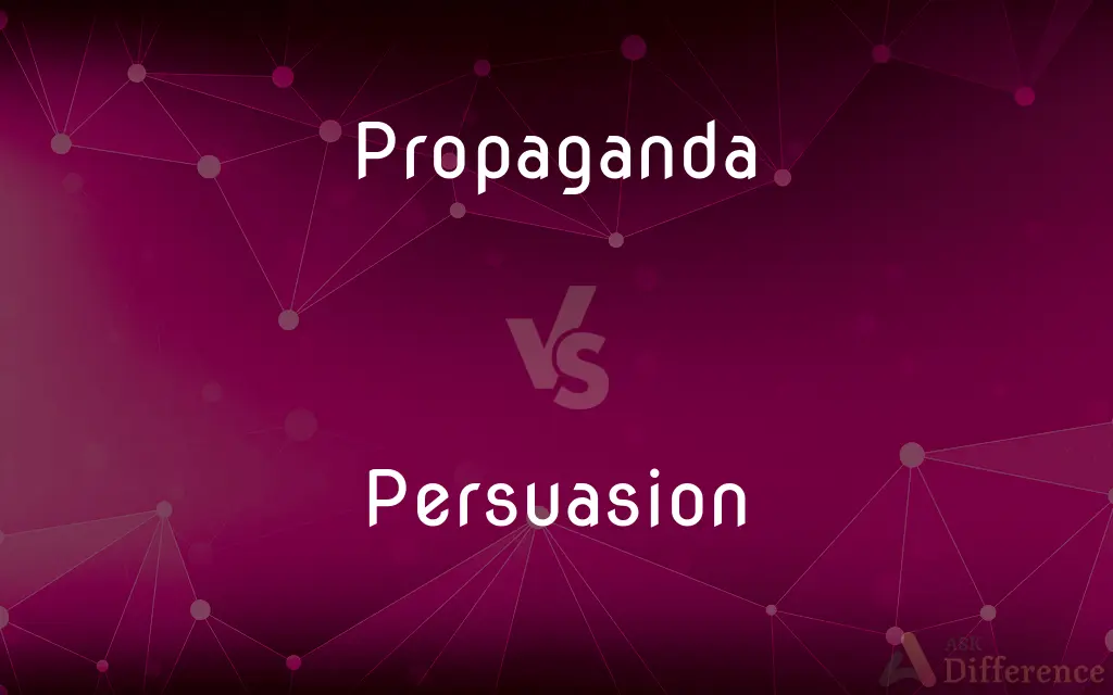 Propaganda vs. Persuasion — What's the Difference?
