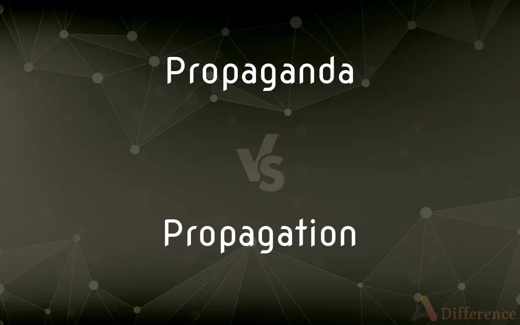 Propaganda vs. Propagation — What's the Difference?