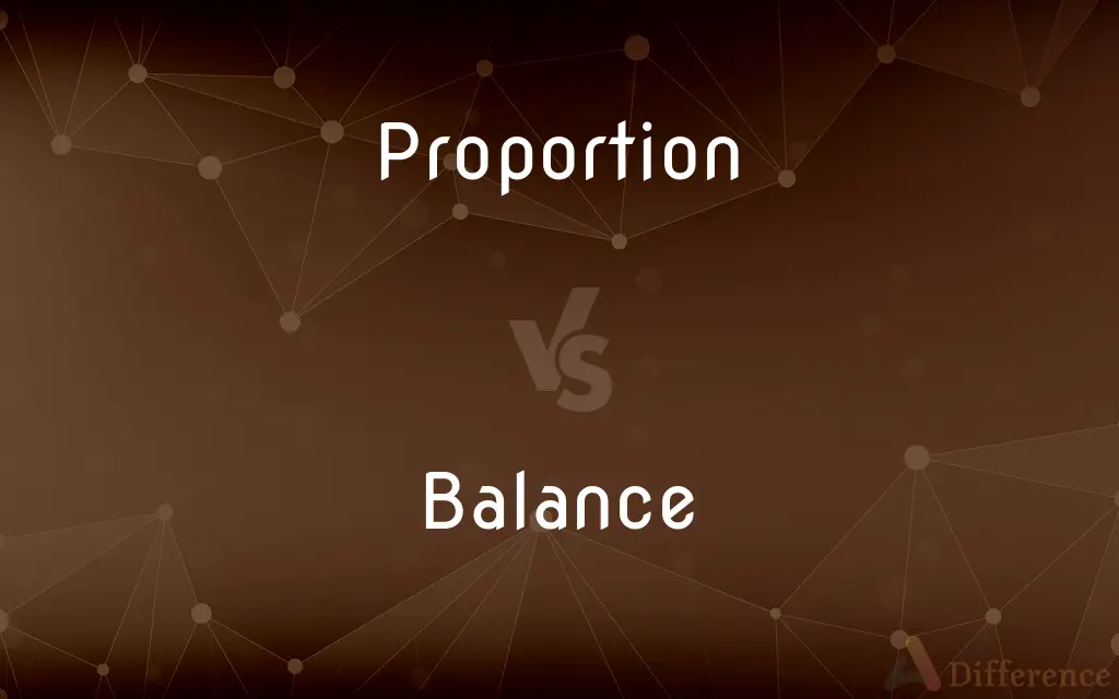 Proportion vs. Balance — What's the Difference?
