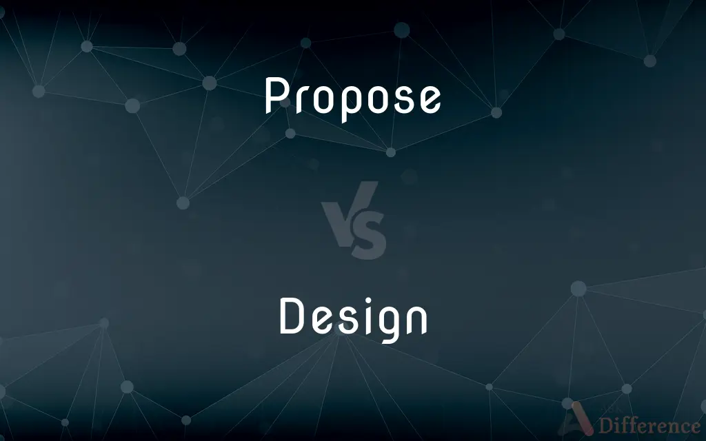 Propose vs. Design — What's the Difference?