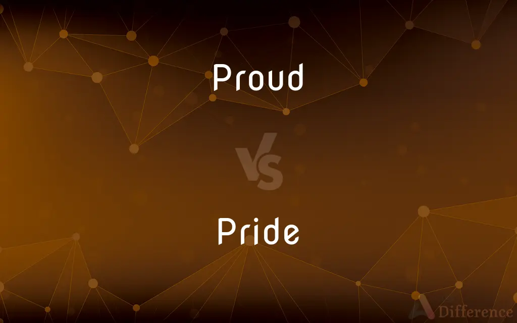 Proud vs. Pride — What's the Difference?