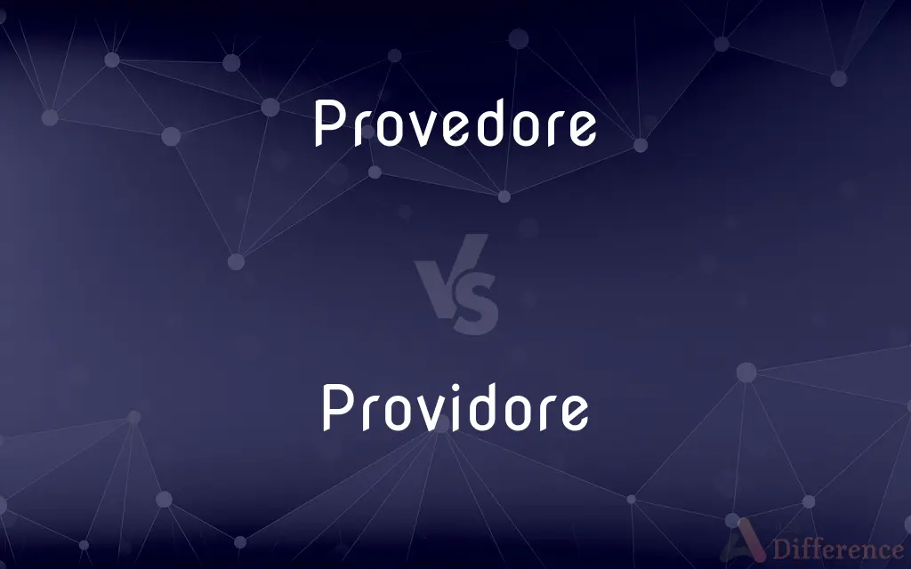 Provedore vs. Providore — Which is Correct Spelling?