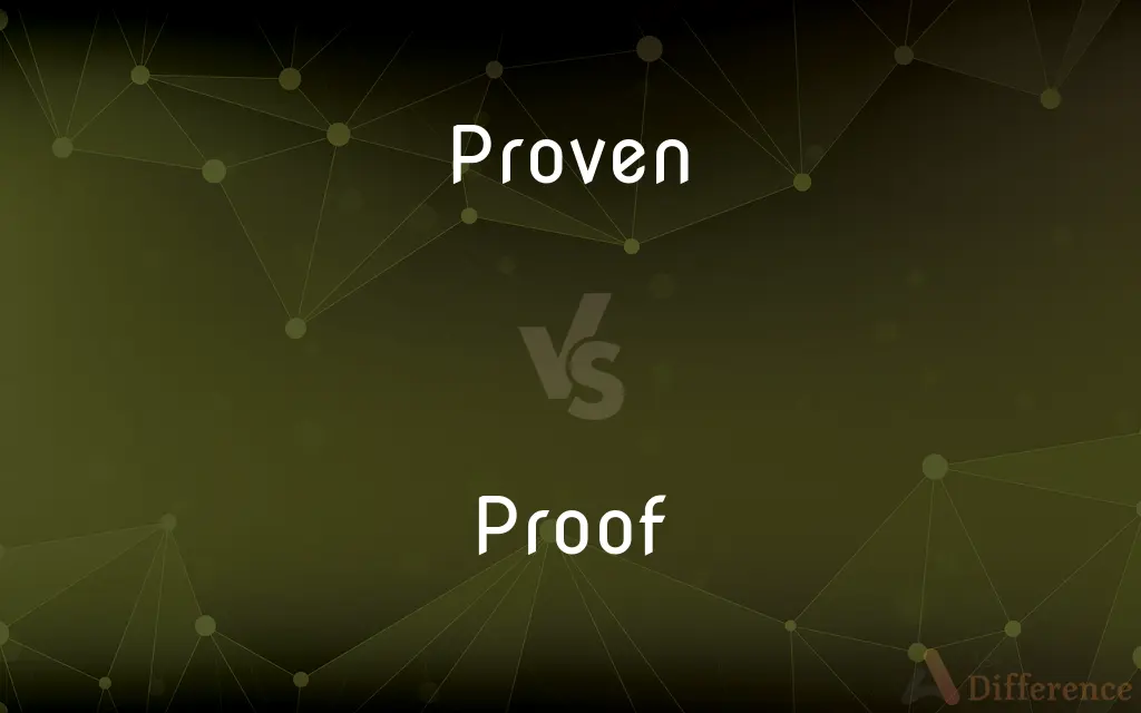 Proven vs. Proof — What's the Difference?