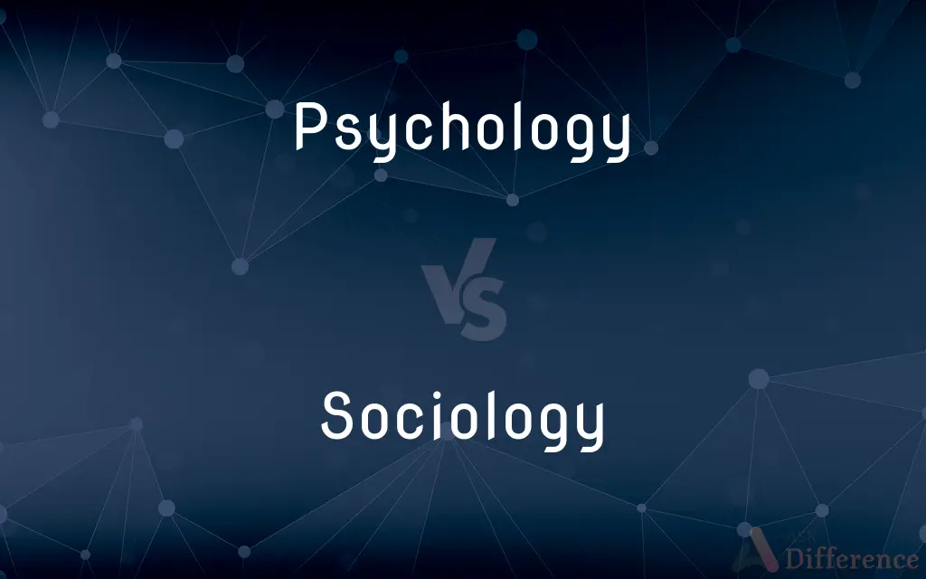 Psychology vs. Sociology — What's the Difference?