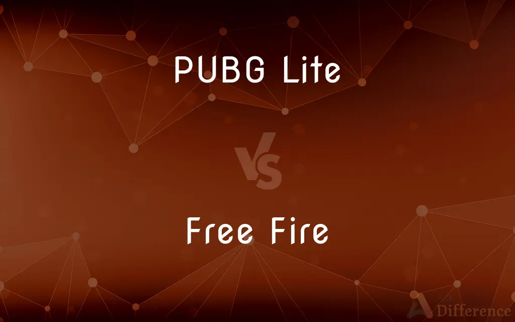 PUBG Lite vs. Free Fire — What's the Difference?