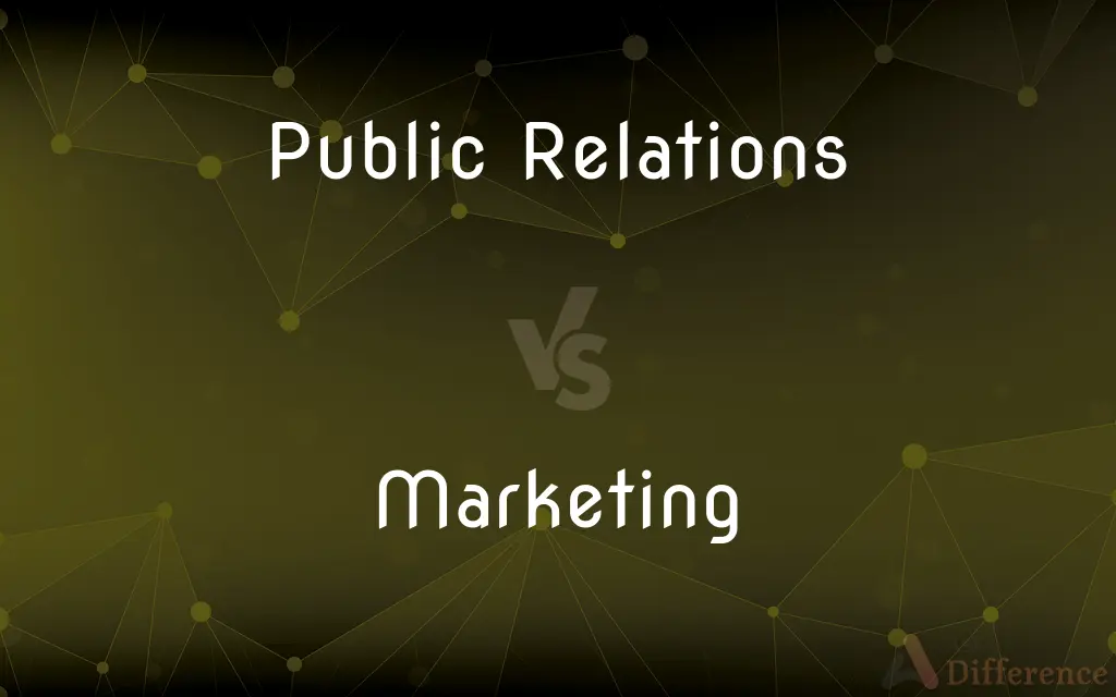 Public Relations vs. Marketing — What's the Difference?