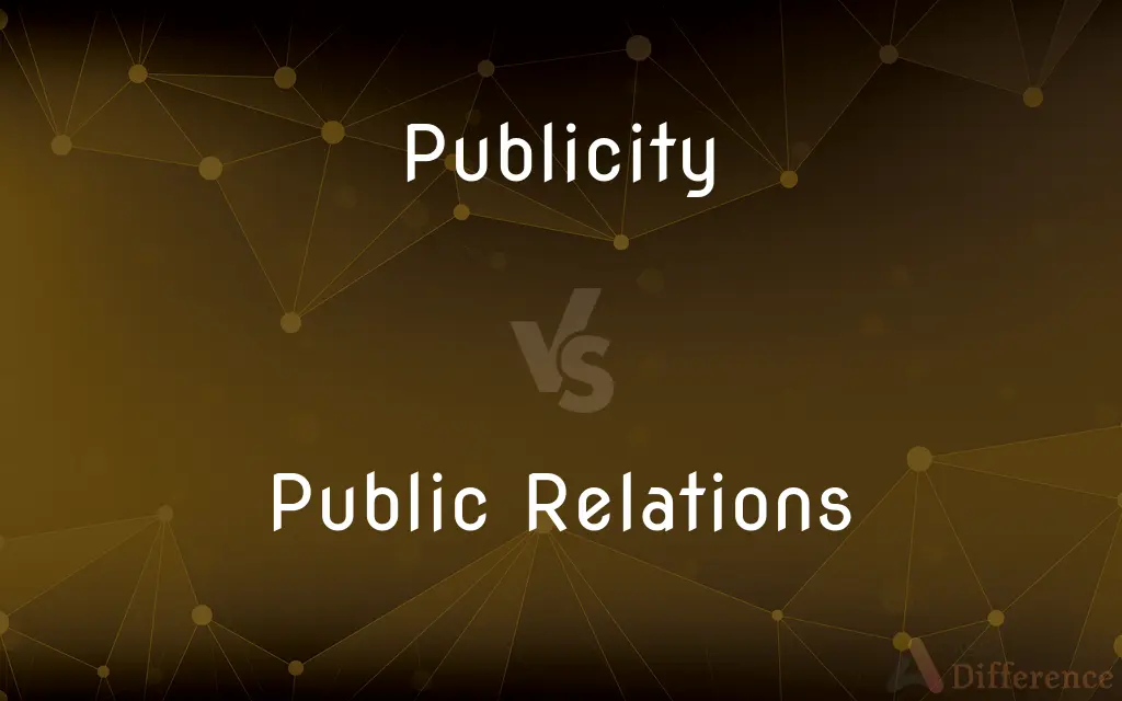 Publicity vs. Public Relations — What's the Difference?