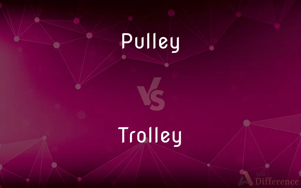 Pulley vs. Trolley — What's the Difference?