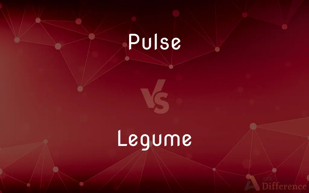 Pulse vs. Legume — What's the Difference?